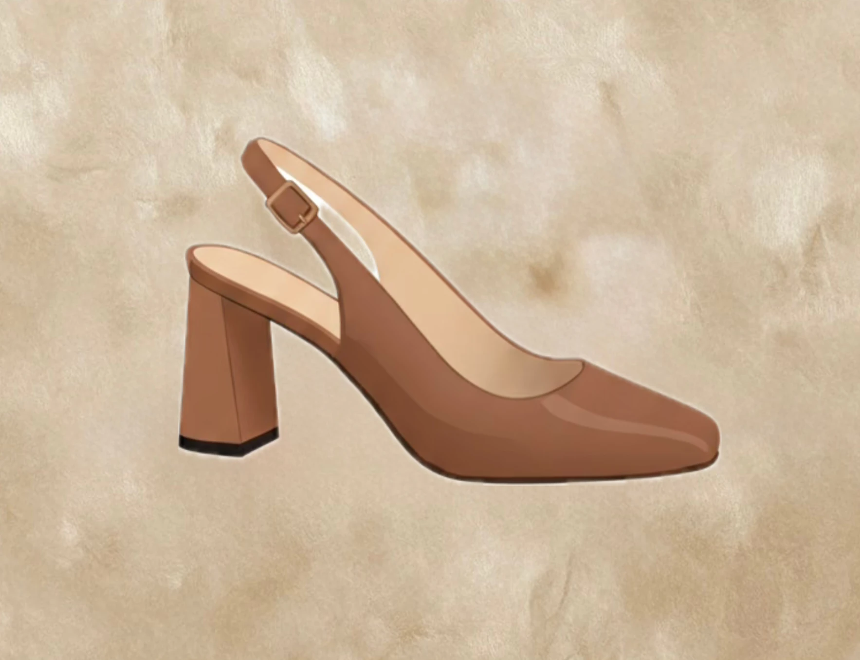 هيلز كعب مربع