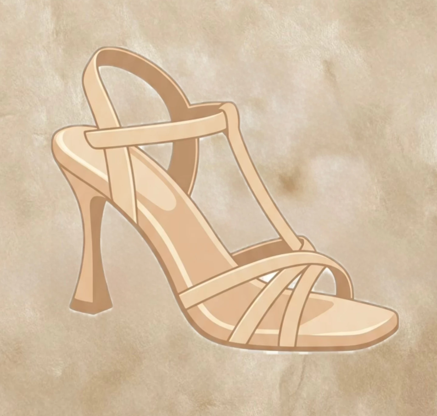 صنادل كعب رسمي وعملي